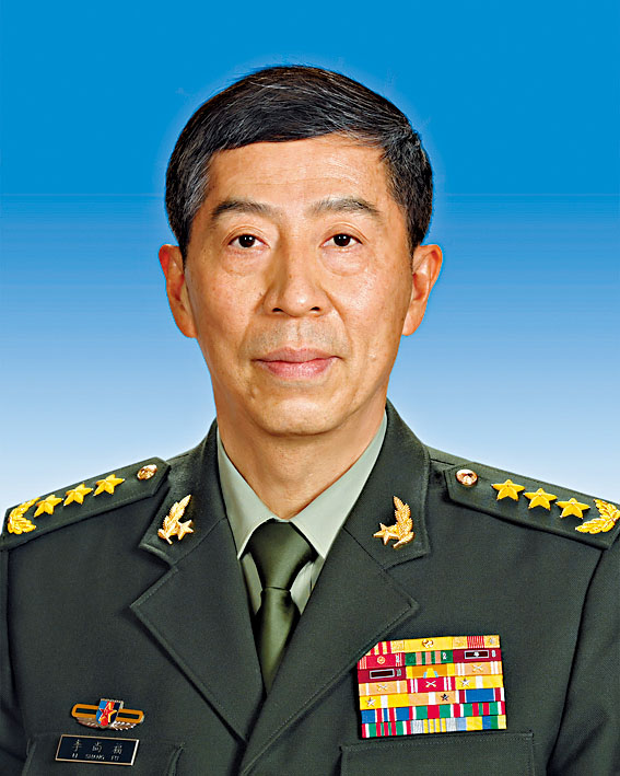 国防部长李尚福。
