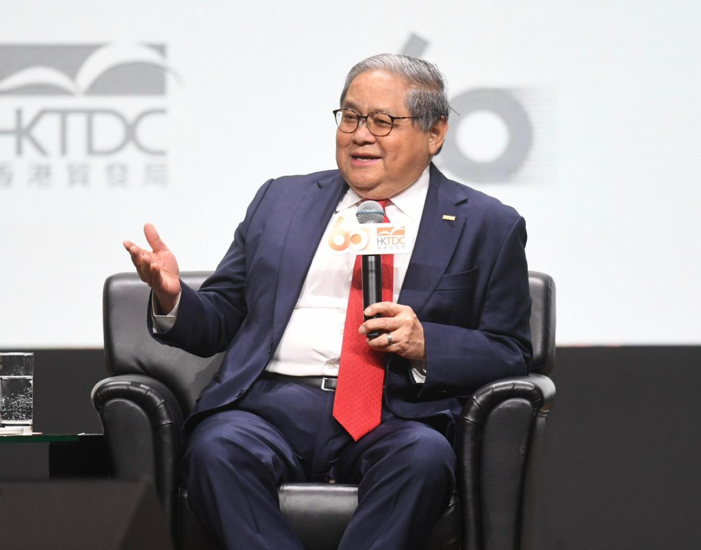 貿發局前主席馮國經 貿發局前主席馮國經