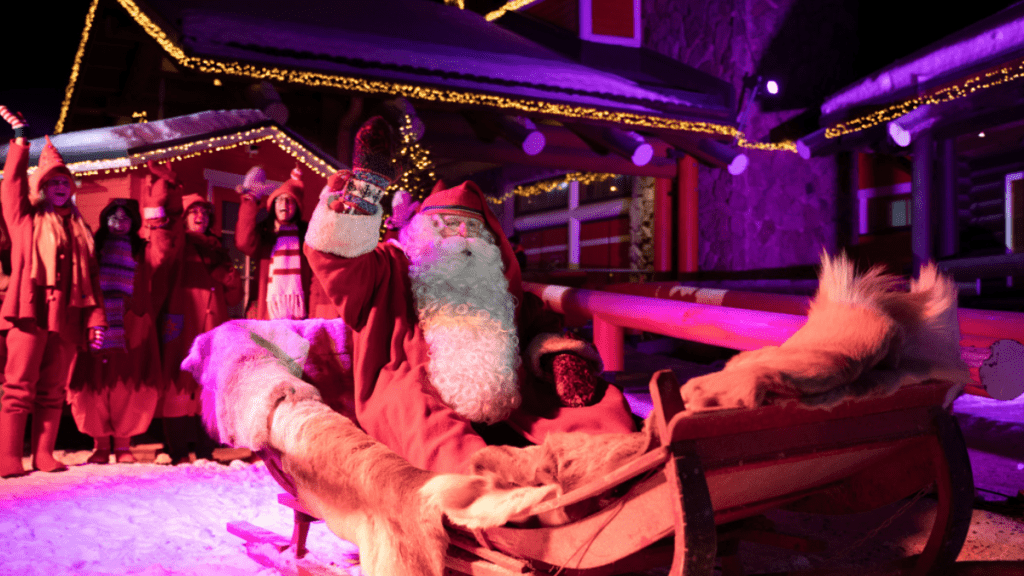 聖誕老人的傳說家喻戶曉。美聯社