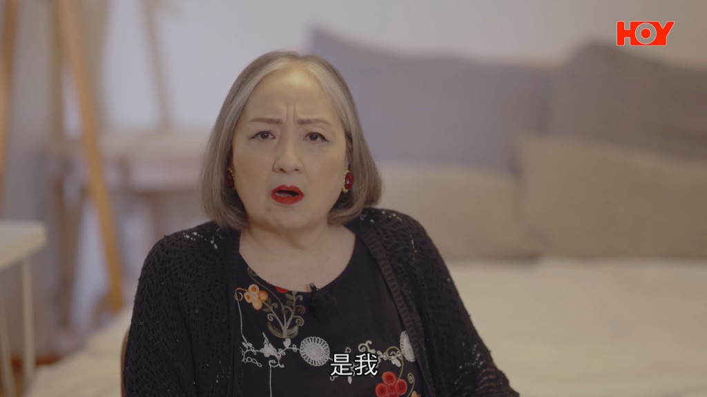 演技精湛的盧宛茵現實中是慈祥嫲嫲。 演技精湛的盧宛茵現實中是慈祥嫲嫲。