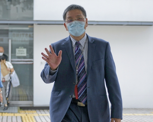 廣播處長梁家榮明年八月約滿。陳浩元攝