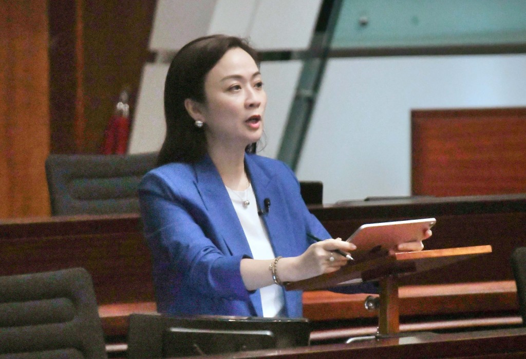 選委界陳凱欣同樣關注長者安居樂住屋計劃。資料圖片 選委界陳凱欣同樣關注長者安居樂住屋計劃。資料圖片