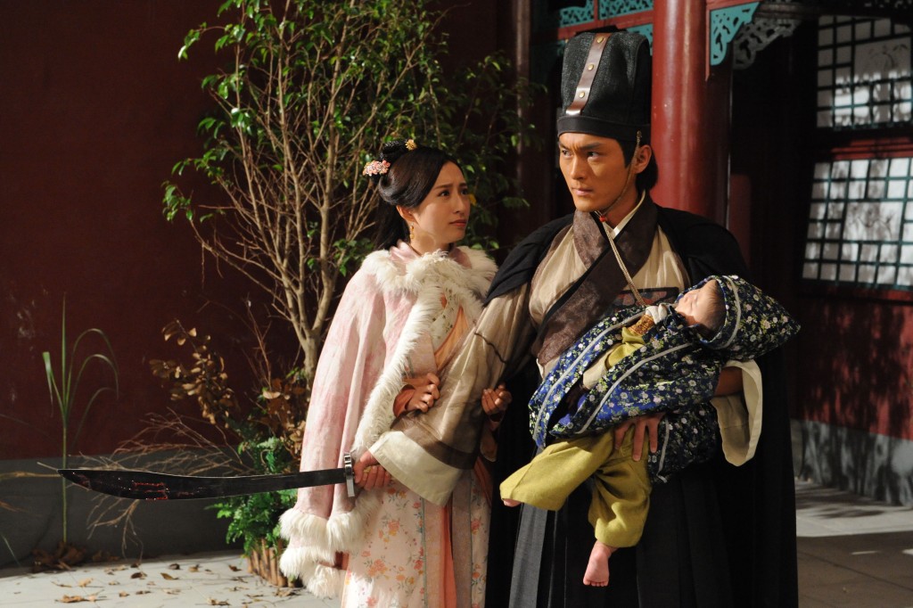 龔嘉欣（左）曾演出TVB劇《刀下留人》。