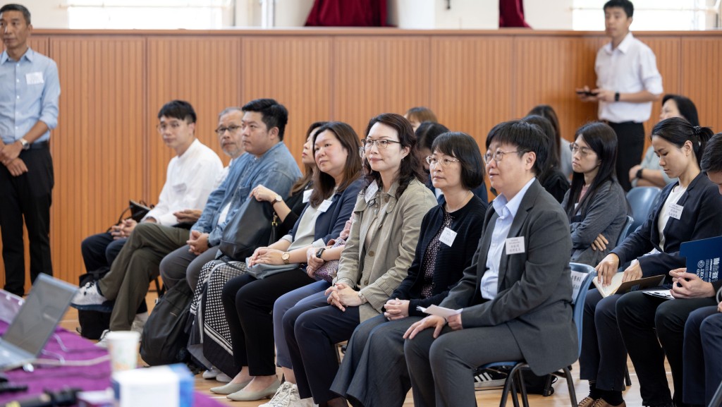 「2023-24學年新界東支援青少年精神健康分享會 - 青少年防止自殺講座」。