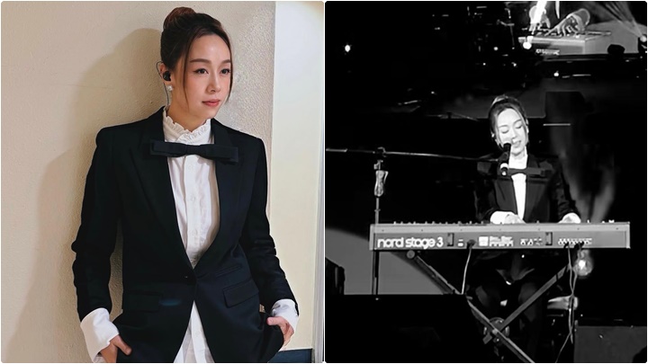 黃心穎積極追夢 型格西裝打扮出騷自彈自唱