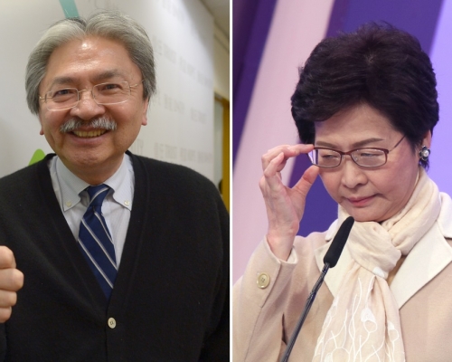 「民主300+」98%選委支持曾俊華,但一致拒投林鄭 。