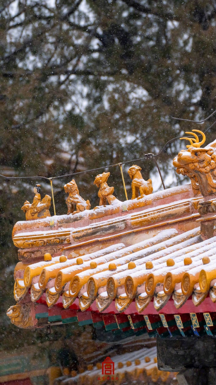 雪中絕美故宮。 故宮博物院 雪中絕美故宮。 故宮博物院