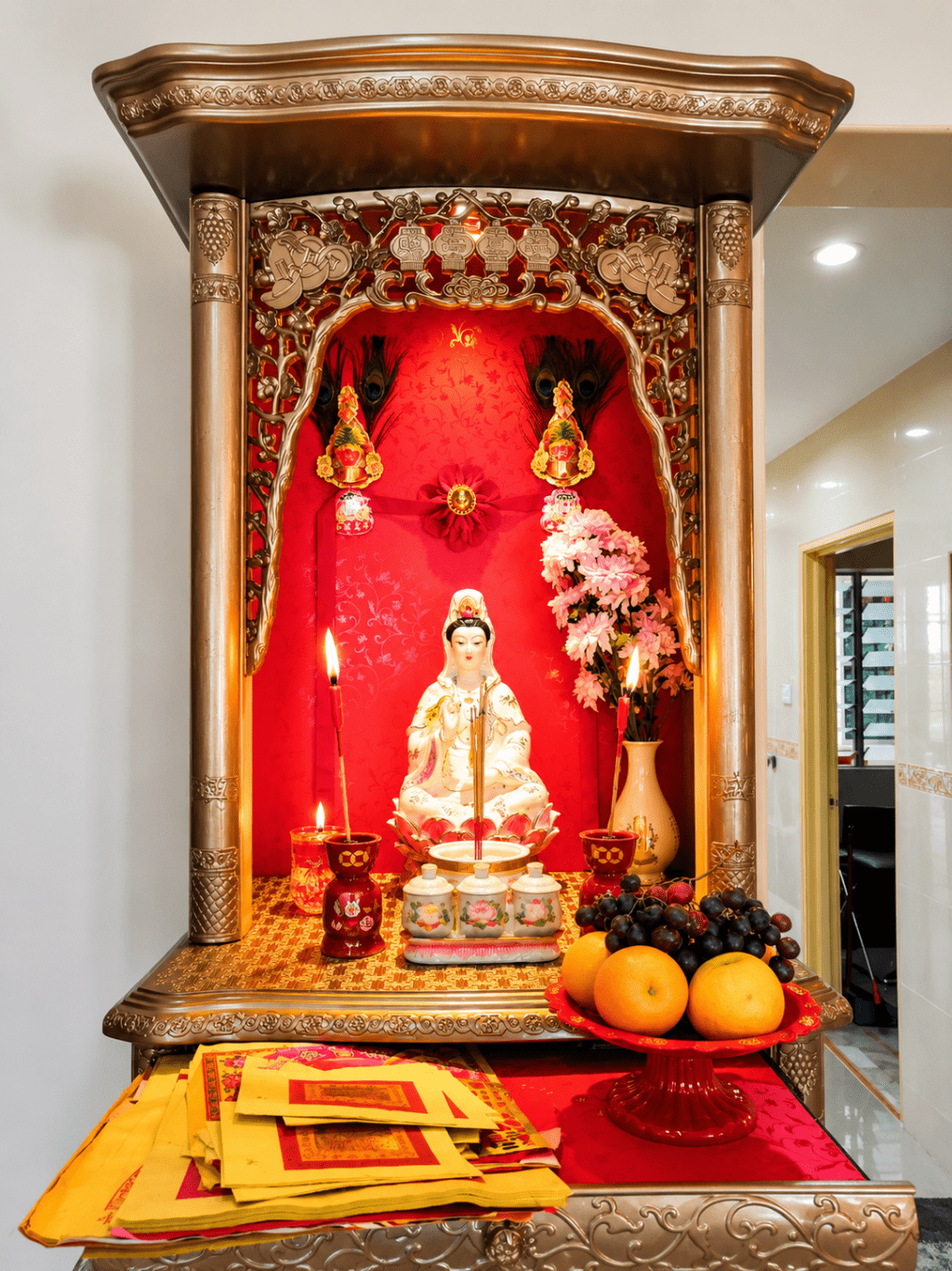 神台示意圖。 神台示意圖。
