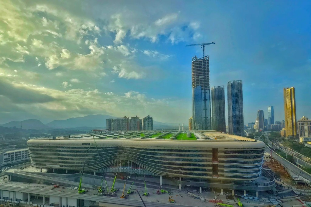 新皇崗口岸投運在即。小紅書@豆豆愛抹茶