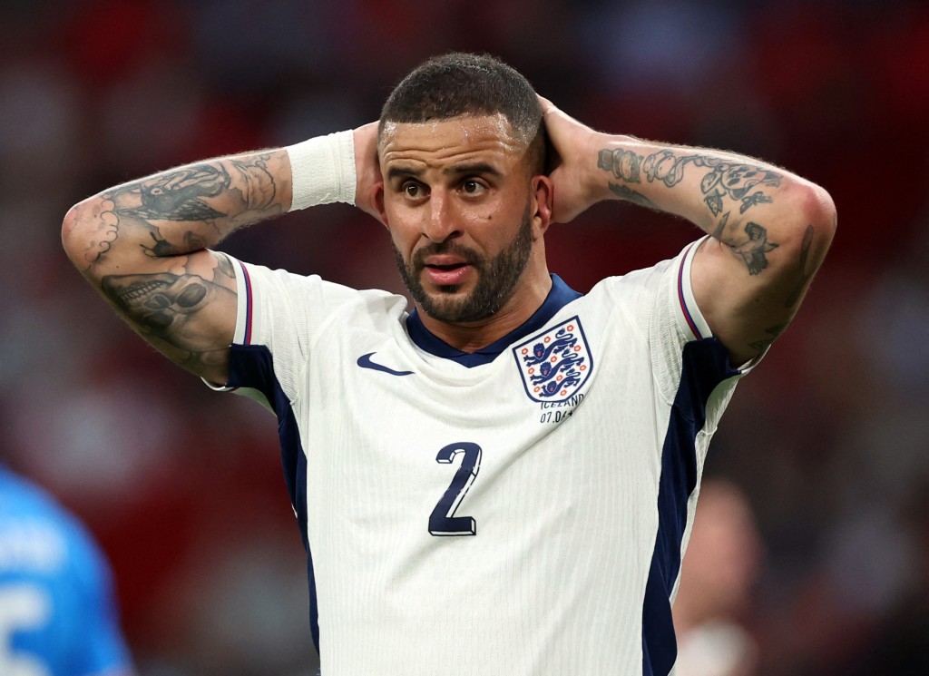 英格蘭最後一場歐國盃熱身賽爆冷敗給冰島。REUTERS