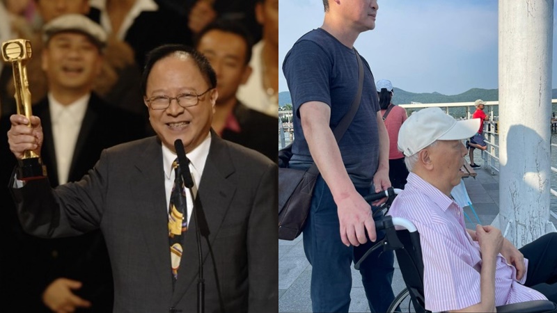 鍾景輝離世｜去年西貢最後露面  坐輪椅望海明顯消瘦  疑於護老院慶生思路仍清晰