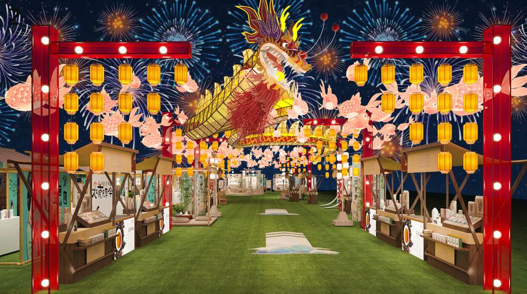 參加者可以租賃唐、宋、明制的成人男女裝漢服，並享用專業的古風妝髮服務