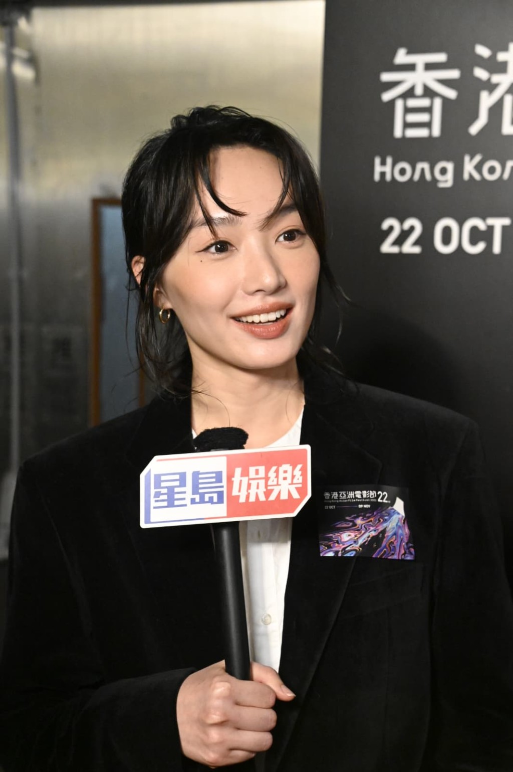 蔡思韵出席第22屆《香港亞洲電影節HKAFF》。 蔡思韵出席第22屆《香港亞洲電影節HKAFF》。