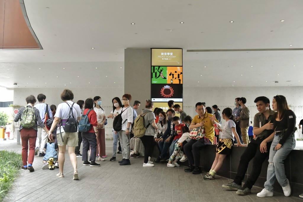 M+及香港故宮文化博物館均積極拓展收入來源。資料圖片 M+及香港故宮文化博物館均積極拓展收入來源。資料圖片