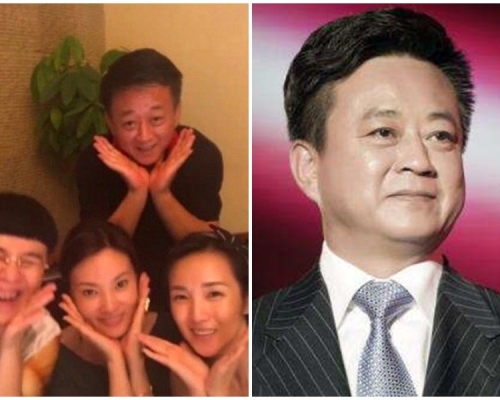 朱軍近照(左)明顯消瘦。網圖