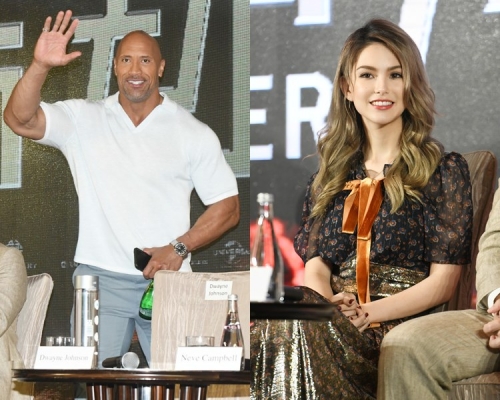 「The Rock」狄維莊遜來港谷新戲；昆凌首次拍荷李活片就與大卡士合作。