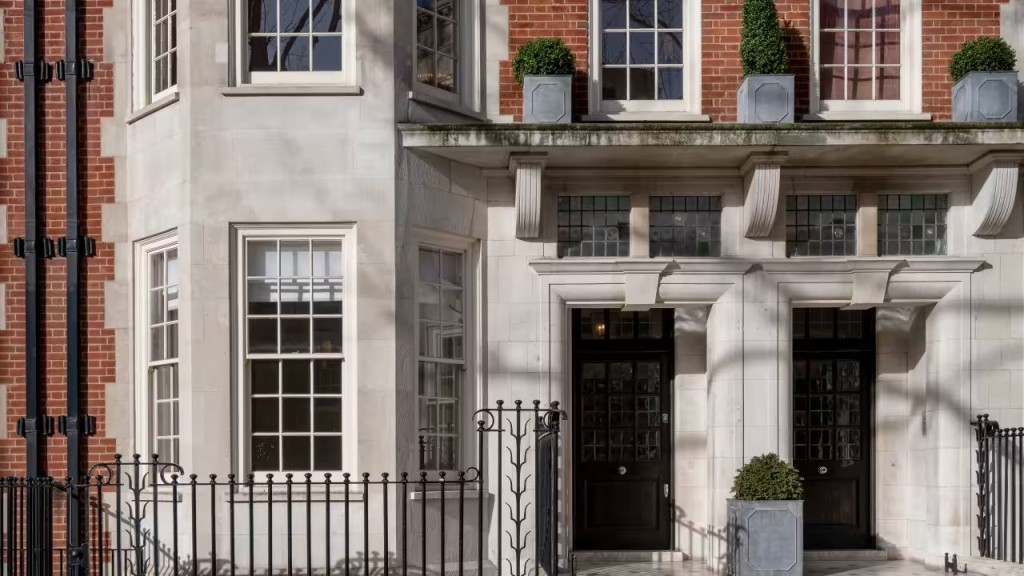 豪宅入門位置。