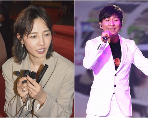 問到她可有跟前夫陳羽凡聯絡時，白百何即黑臉。