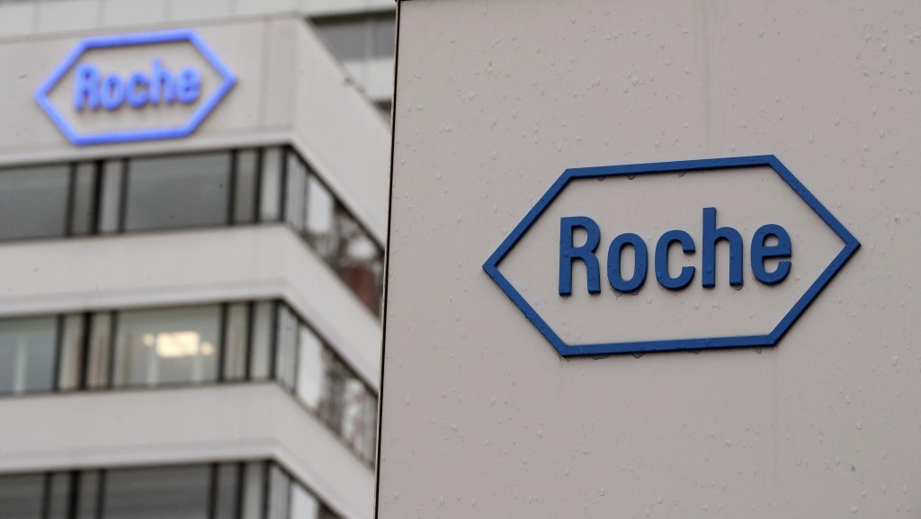 羅氏大藥廠總部位於瑞士巴塞爾。 路透社