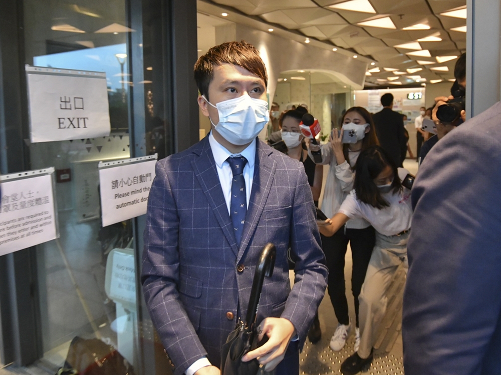 有17人宣誓有效性存疑,包括鄺俊宇。資料圖片