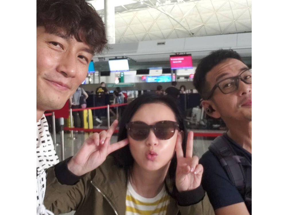 曾华倩更遇到袁文杰同吴家乐。