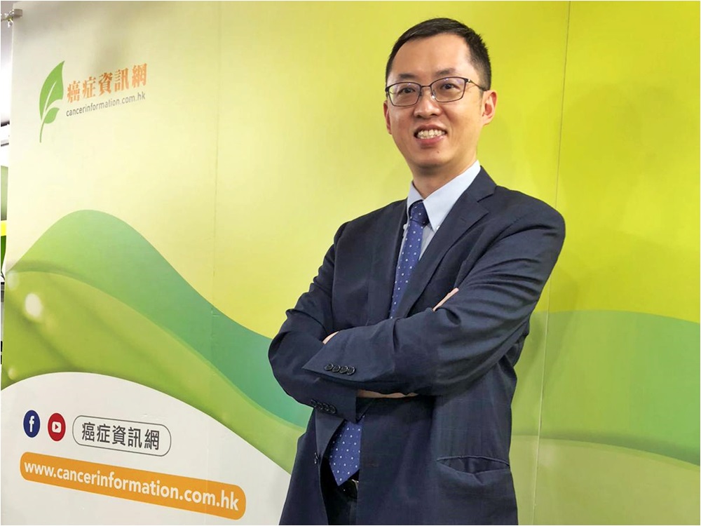 臨床腫瘤科専科醫生李兆康醫生希望第三代EGFR標靶藥可以提升成為一線治療藥物。癌症資訊網圖片
