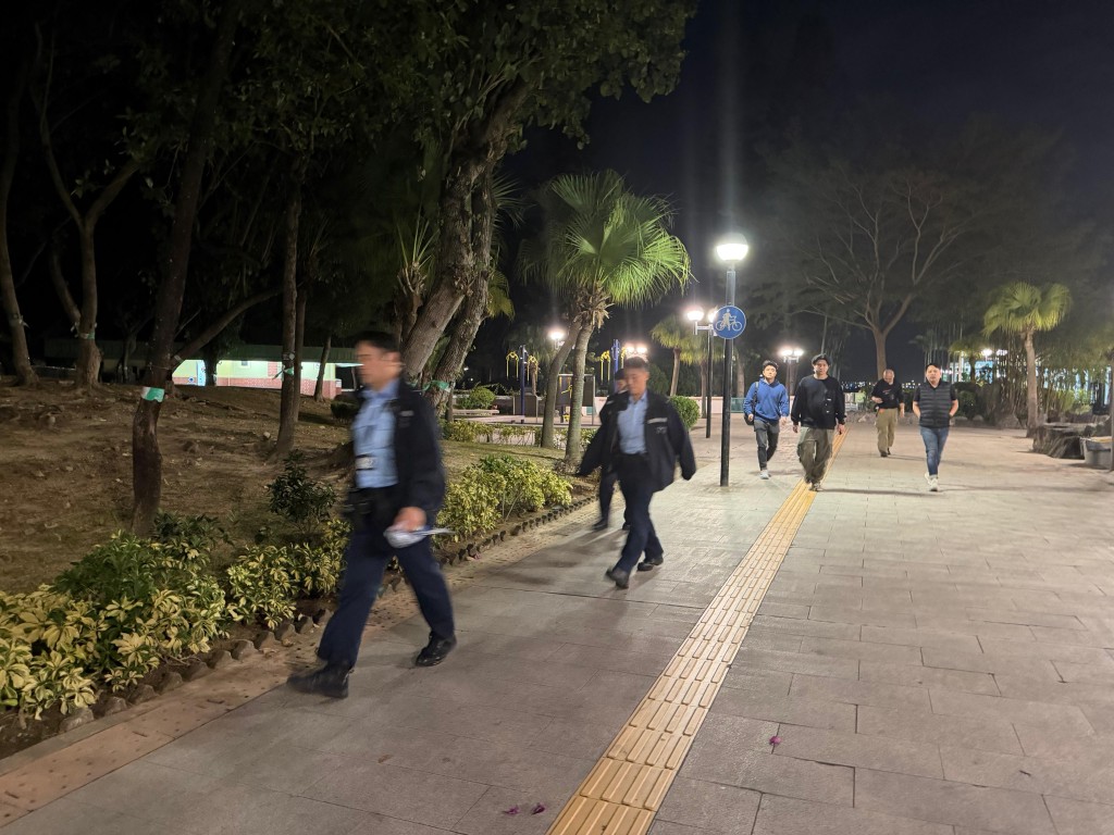 警方到場調查。曾志恒攝 警方到場調查。曾志恒攝