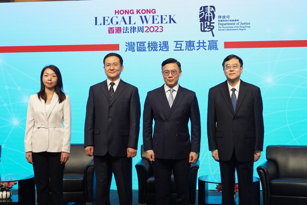 香港法律周2023今日（9日）第四日展開。葉偉豪攝