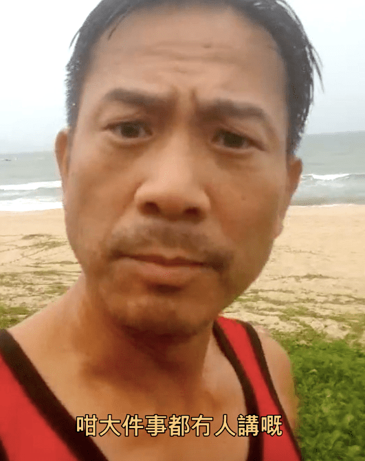 陳國邦在內地工作,都不忘替老婆宣傳!