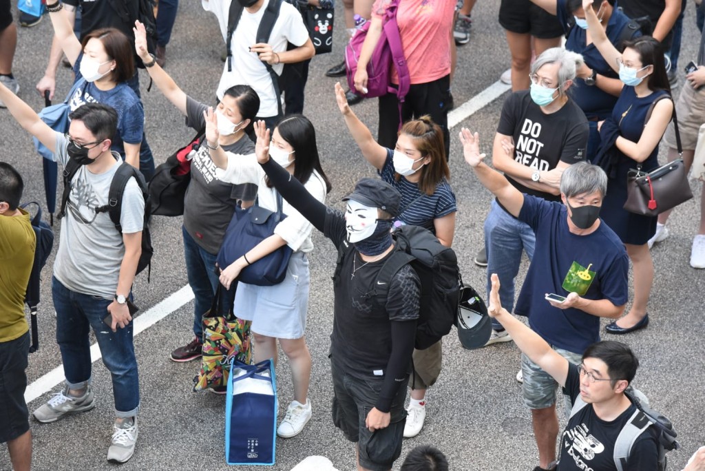 民陣譴責港府打壓合法和平示威權利。