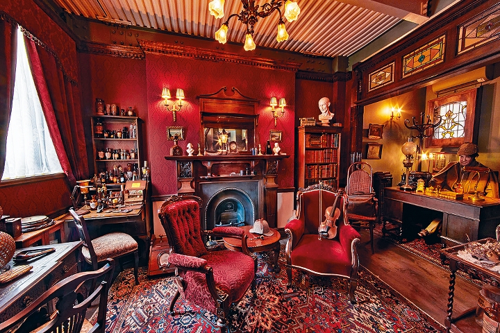重現福爾摩斯居室的Sherlock Holmes' Room。