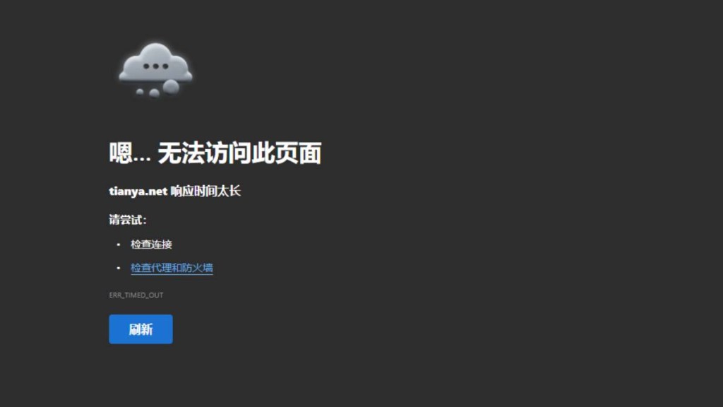 天涯社區恢復首日服務器被「擠爆」。