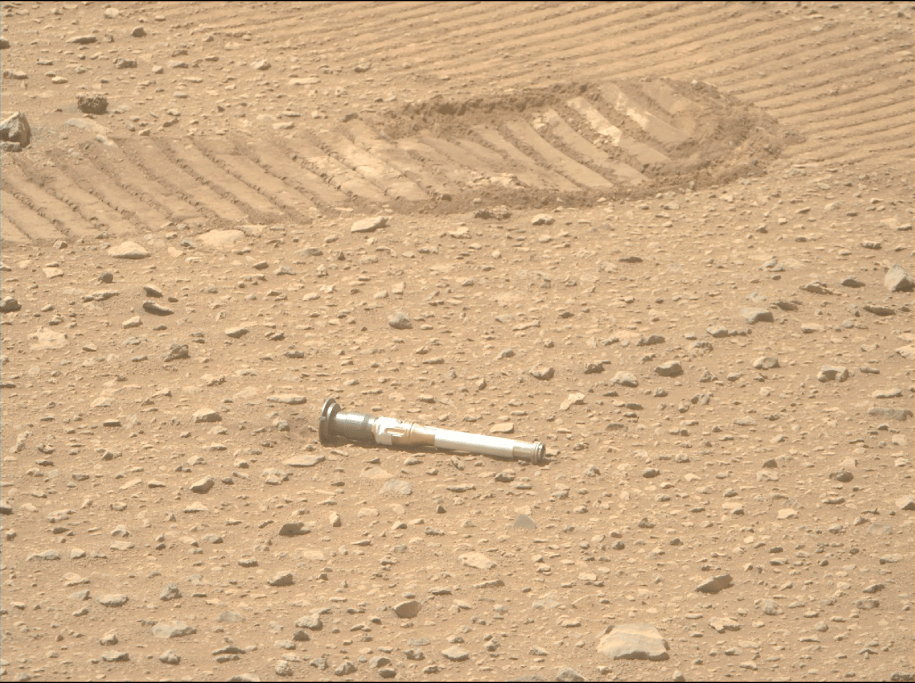 一小瓶火星空气也能为科学作出巨大贡献。（X@NASAMars）