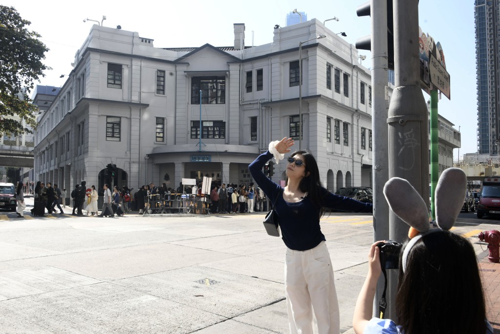 舊油蔴地警署是打卡聖地。