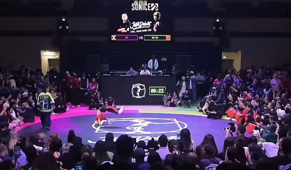 李勇秋將功夫融入霹靂舞，奪得「街舞奧運」冠軍。抖音＠𝑴𝒆𝒍𝒐𝒅𝒆𝒆𝒓