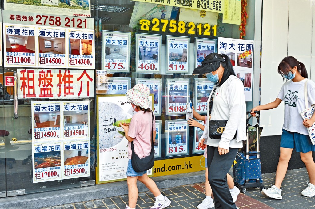 市場觀望氣氛濃厚，帶動租賃需求增加，當中新入伙盤表現矚目。