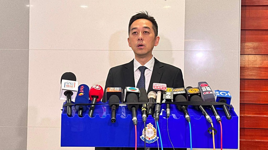 西九龍總區刑事總部警司程知仁。 西九龍總區刑事總部警司程知仁。