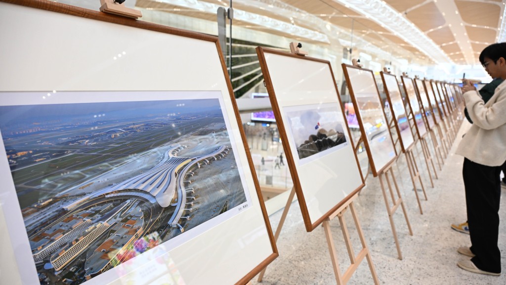 廣州白雲國際機場T3航站樓和第五跑道正式投運。 新華社 廣州白雲國際機場T3航站樓和第五跑道正式投運。 新華社