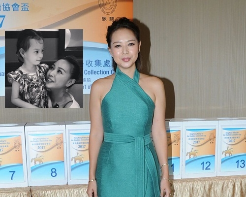 大女雖然患病,但鍾麗淇一直都抱樂觀態度,只要女兒開心她就滿足。
