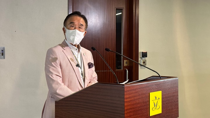 田北辰表示自己到廣州期間，遇上不少乘客反映難以通行。資料圖片