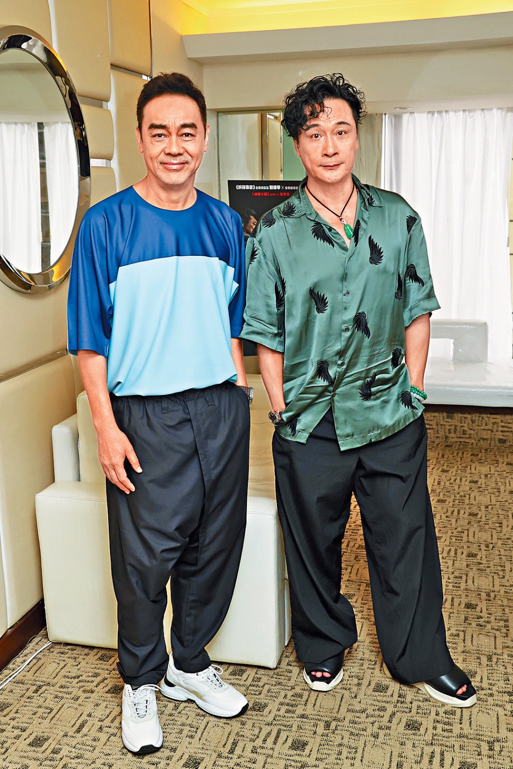 劉青雲與吳鎮宇友情超過40載，但原來在銀幕上沒太多合作。