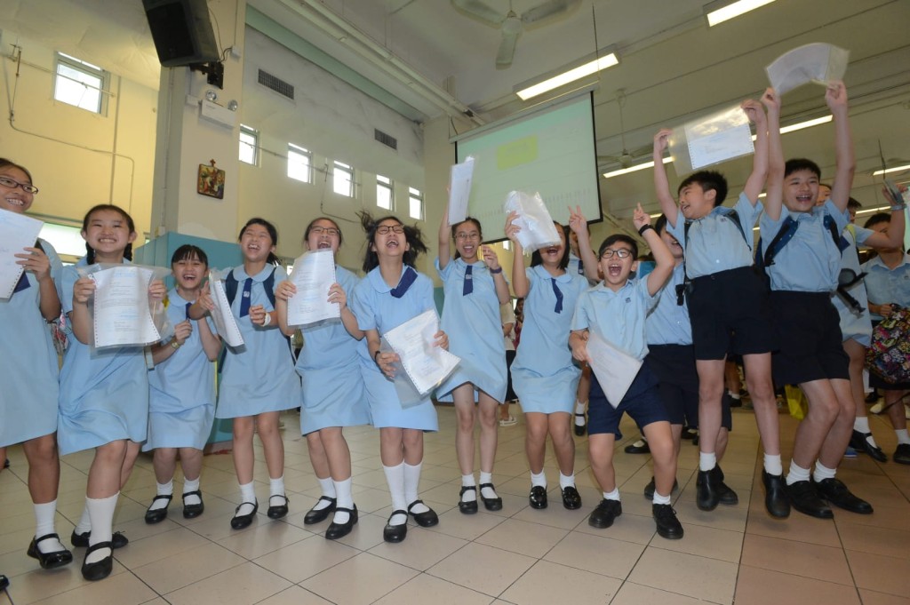 油麻地天主教小學今年有90.3%學生獲派首三志願。