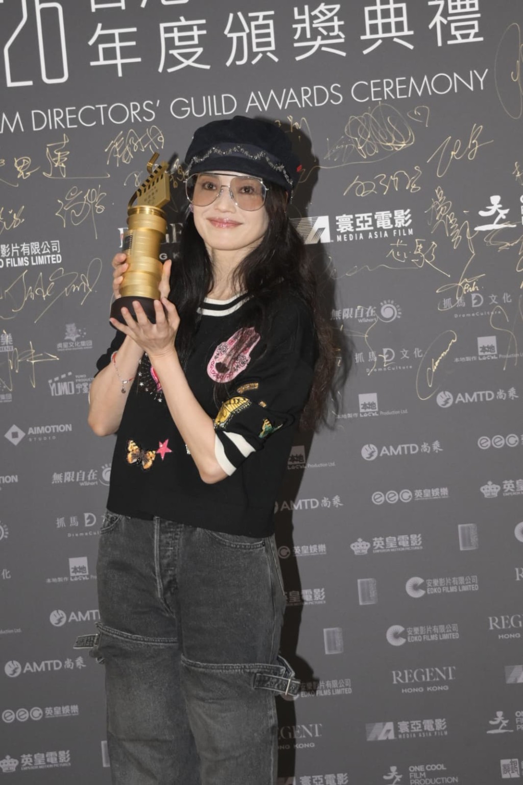 舒淇指拍摄《女孩》时没想过获奖，一心想拍摄顺利。