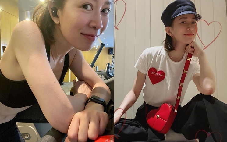 阿佘完全不似已經46歲。