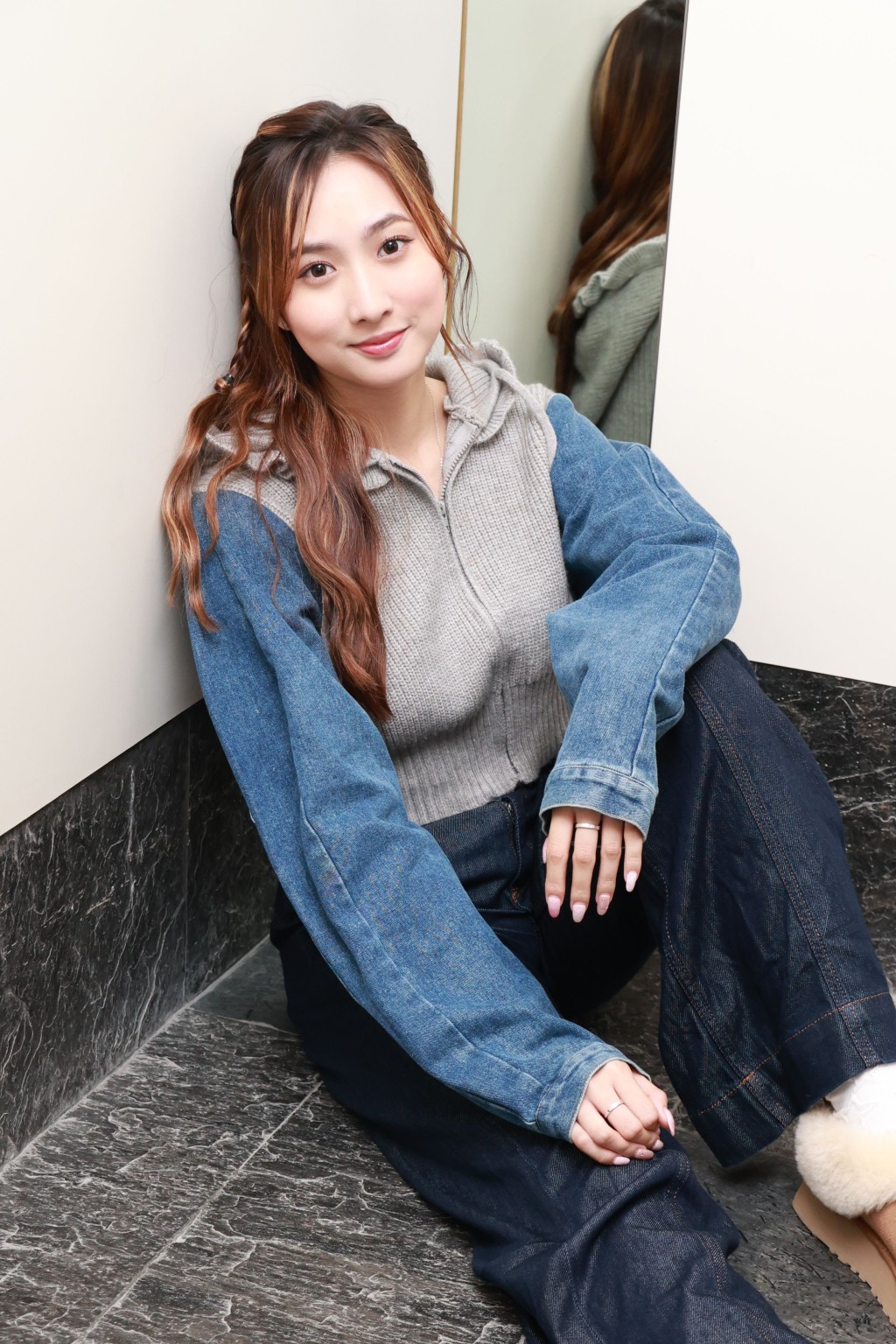 虽然儿时做过童星，但《卧底娇娃》是钟柔美首次孭重戏份的作品，令她既期待又紧张。