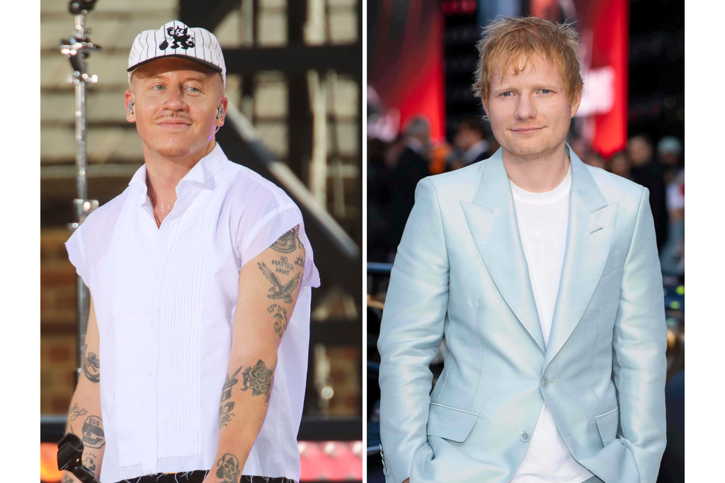 Ed Sheeran巡演卷政治风波 Macklemore撑巴勒斯坦遭除名。美联社