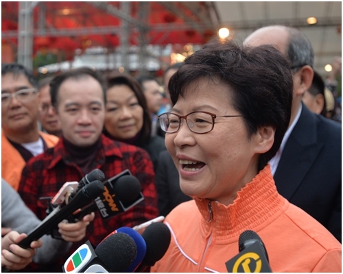 林鄭月娥承認之前不著重建立個人形象，因絕大部分時間在做政策工作。