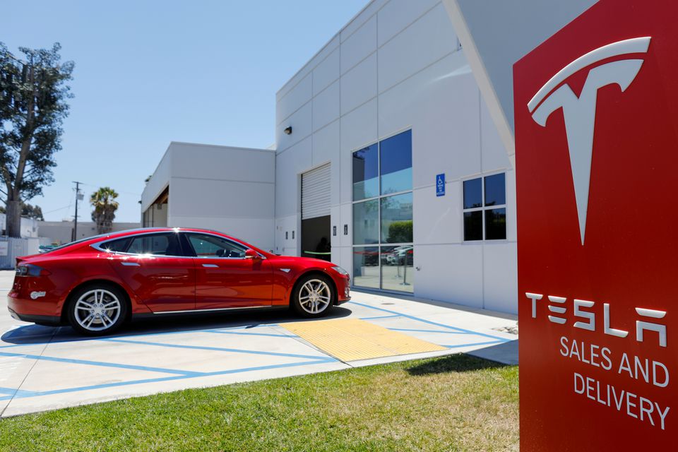 電動車生產商特斯拉排名第6大企業。路透社資料圖片