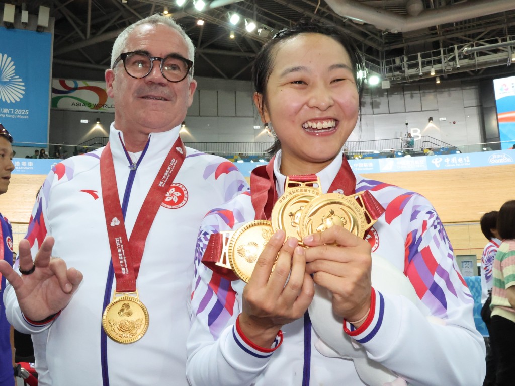 全運會狂攬三金的女車神李思穎是獎牌大熱。