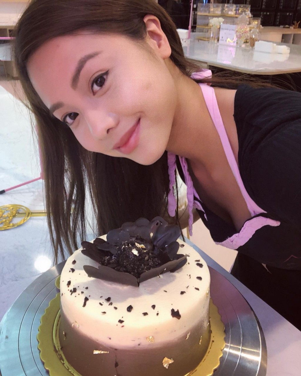 曾任「美女學徒」的Kelly一向對烘培充滿熱情。